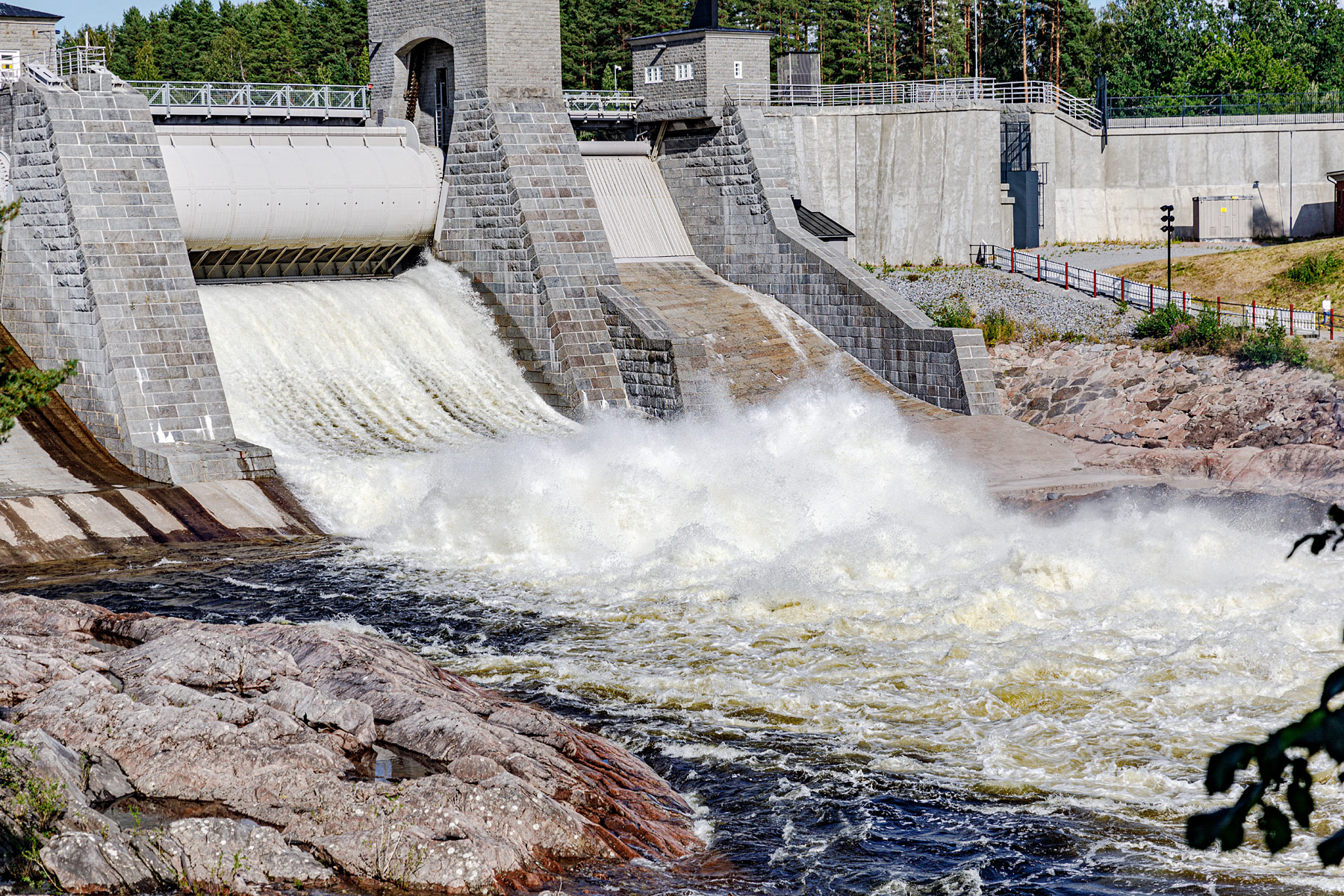 Imatra Rapids, Vuoksi River. Imatrankoski